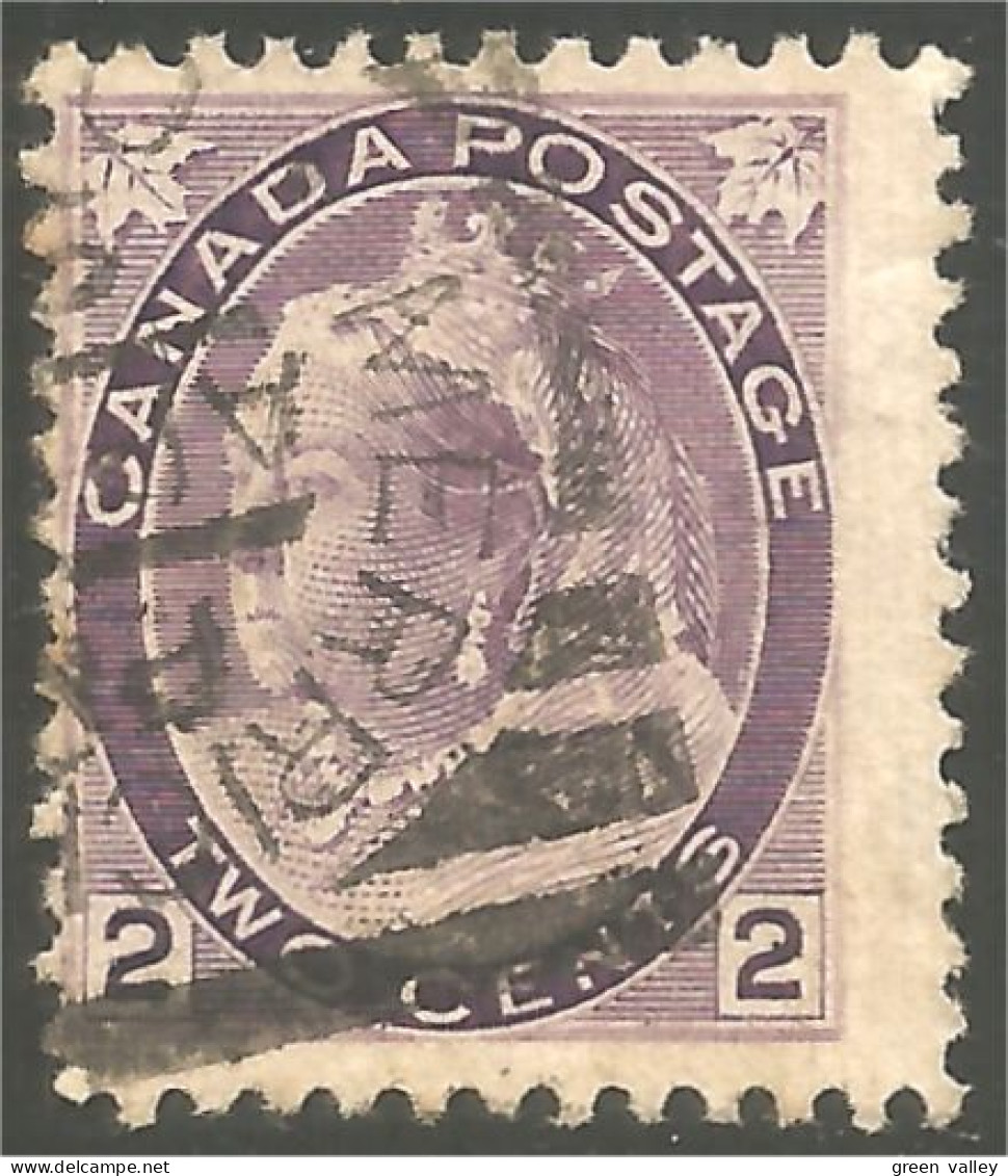 970 Canada 1898 Victoria 2c Violet Queen Victoria Numeral (40) - Gebruikt