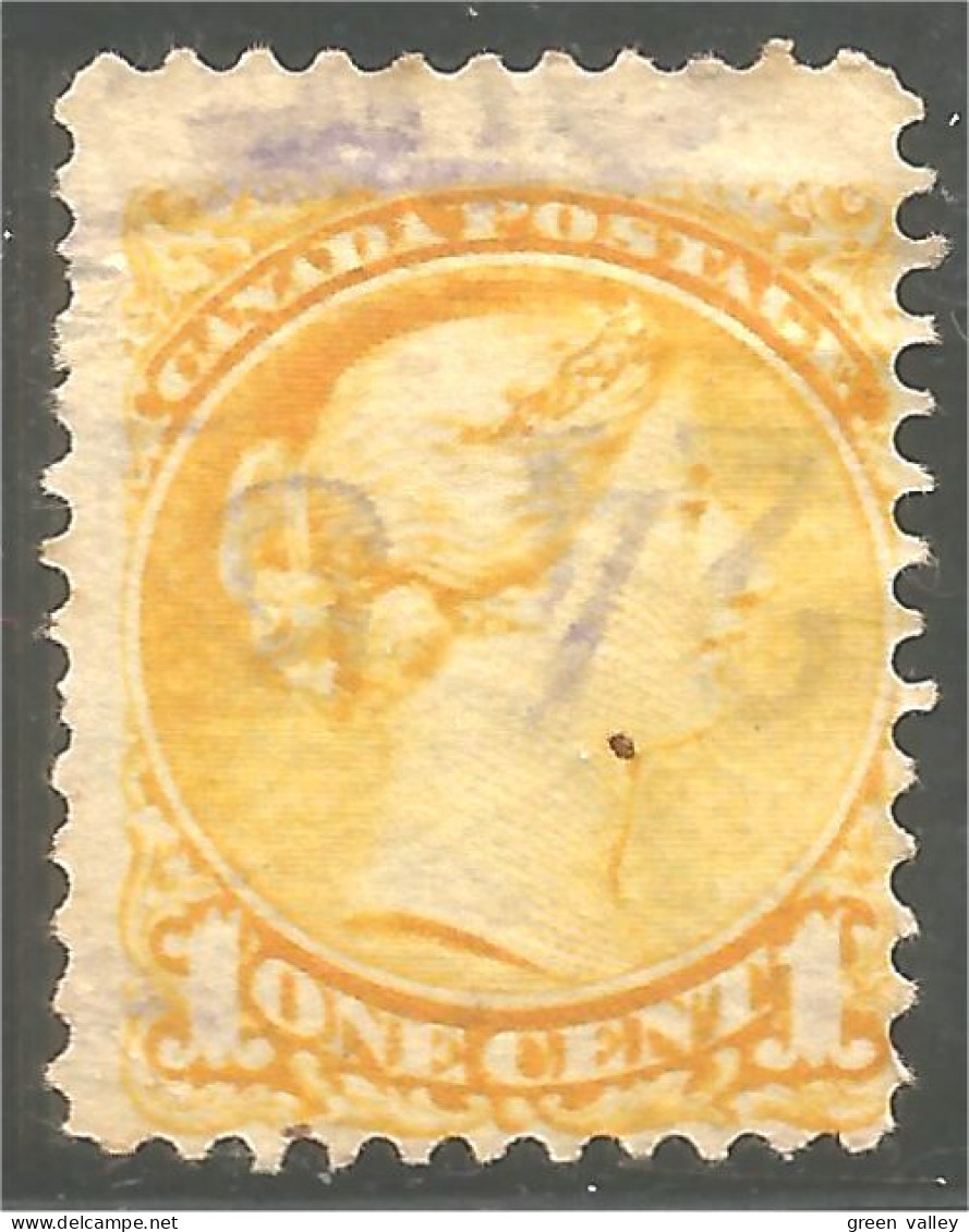 970 Canada 1870 1c Small Queen Petite Reine (8) - Gebruikt