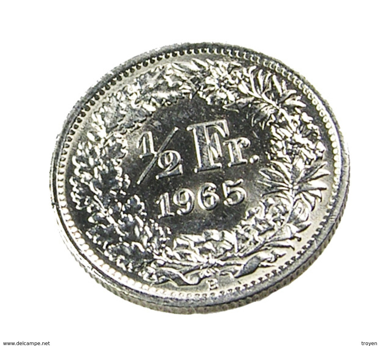 1/2 Franc - Suisse - 1965 -  Argent  - TTB+ - - Andere & Zonder Classificatie