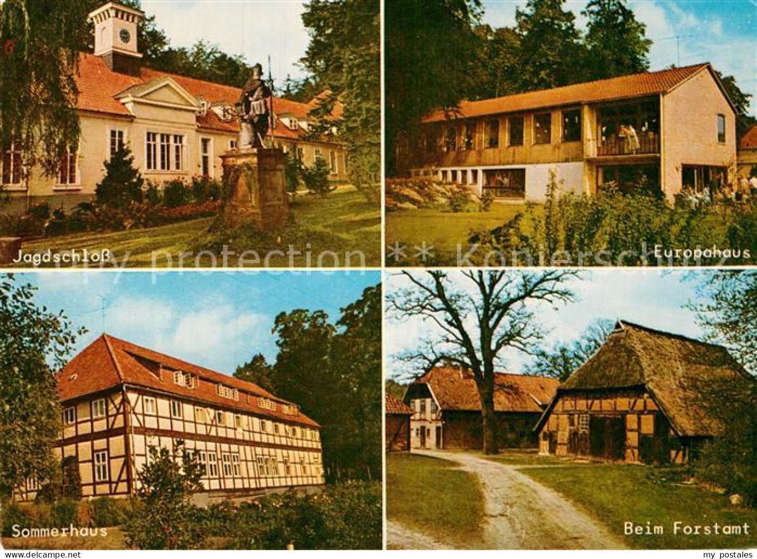72987952 Goehrde Bildungszentrum Jagdschloss Europahaus Sommerhaus Forstamt Goeh - Other & Unclassified