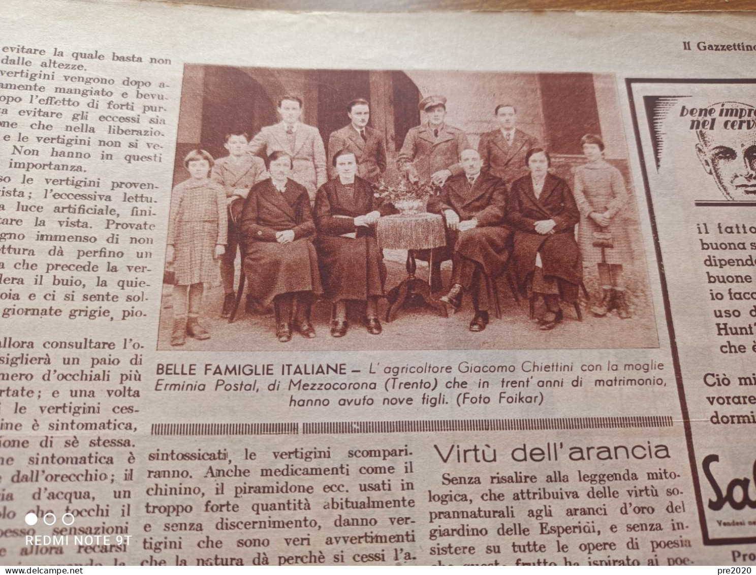 IL GAZZETTINO ILLUSTRATO 1936 VALDAGNO MEZZOCORONA STARACE A CORTINA - Otros & Sin Clasificación