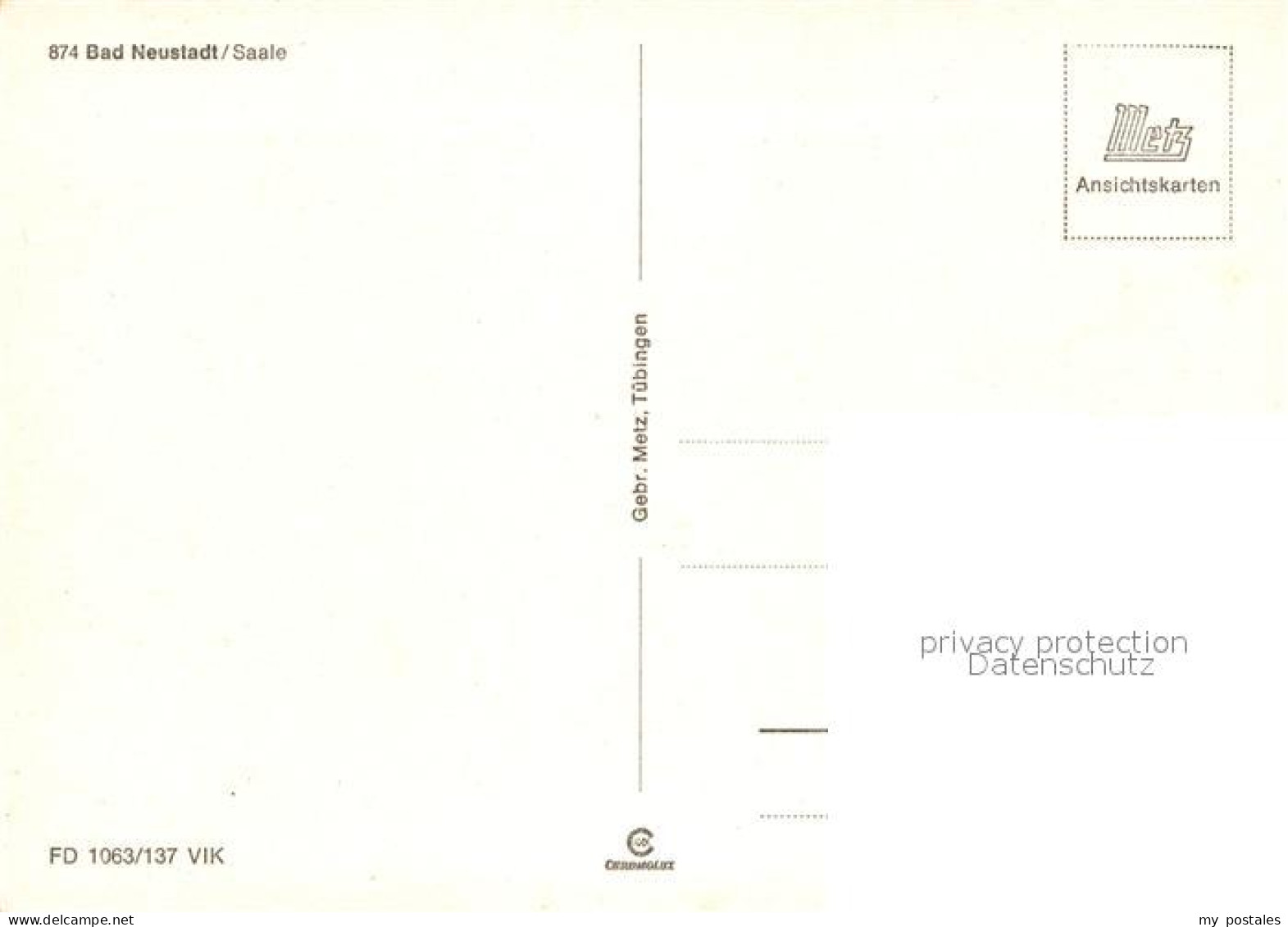 72987908 Bad Neustadt Stadtpanorama Wappen Bad Neustadt - Sonstige & Ohne Zuordnung