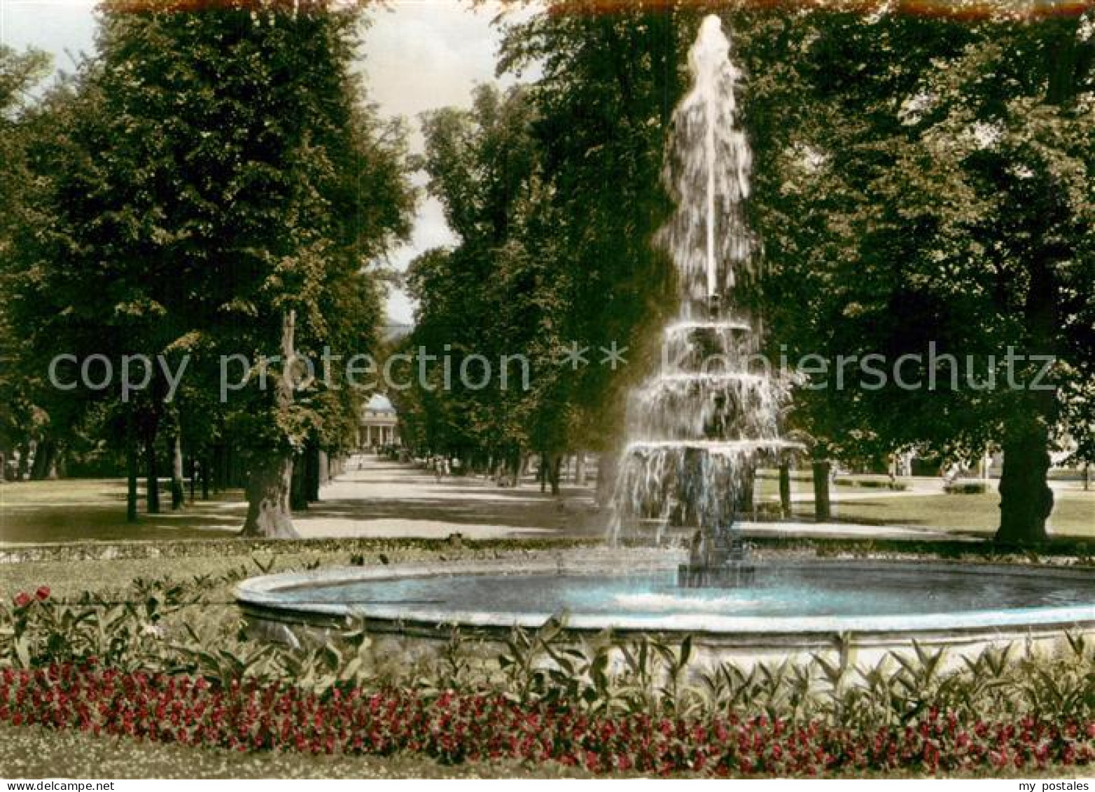 72987892 Bad Pyrmont Hauptalle Springbrunnen Kurpark Bad Pyrmont - Bad Pyrmont