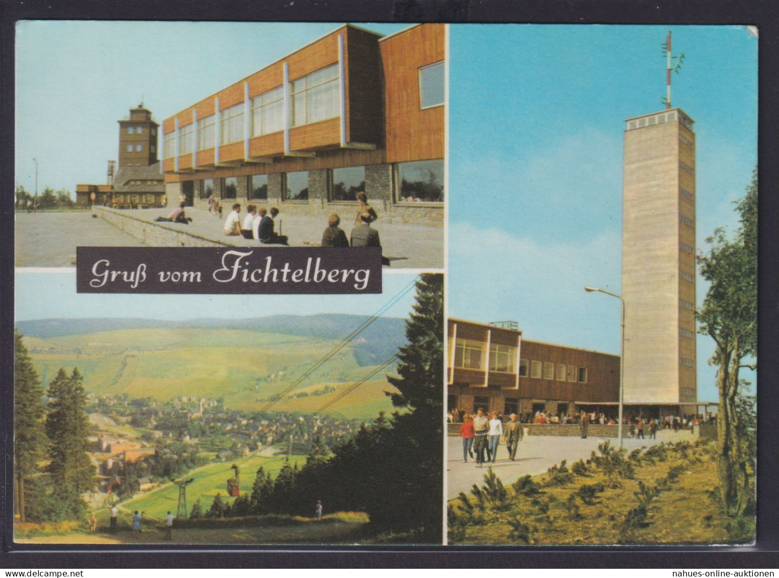 Ansichtskarte Fichtelberg Fichtelberghaus Landschaft Sachsen Verlag Bild U. - Other & Unclassified