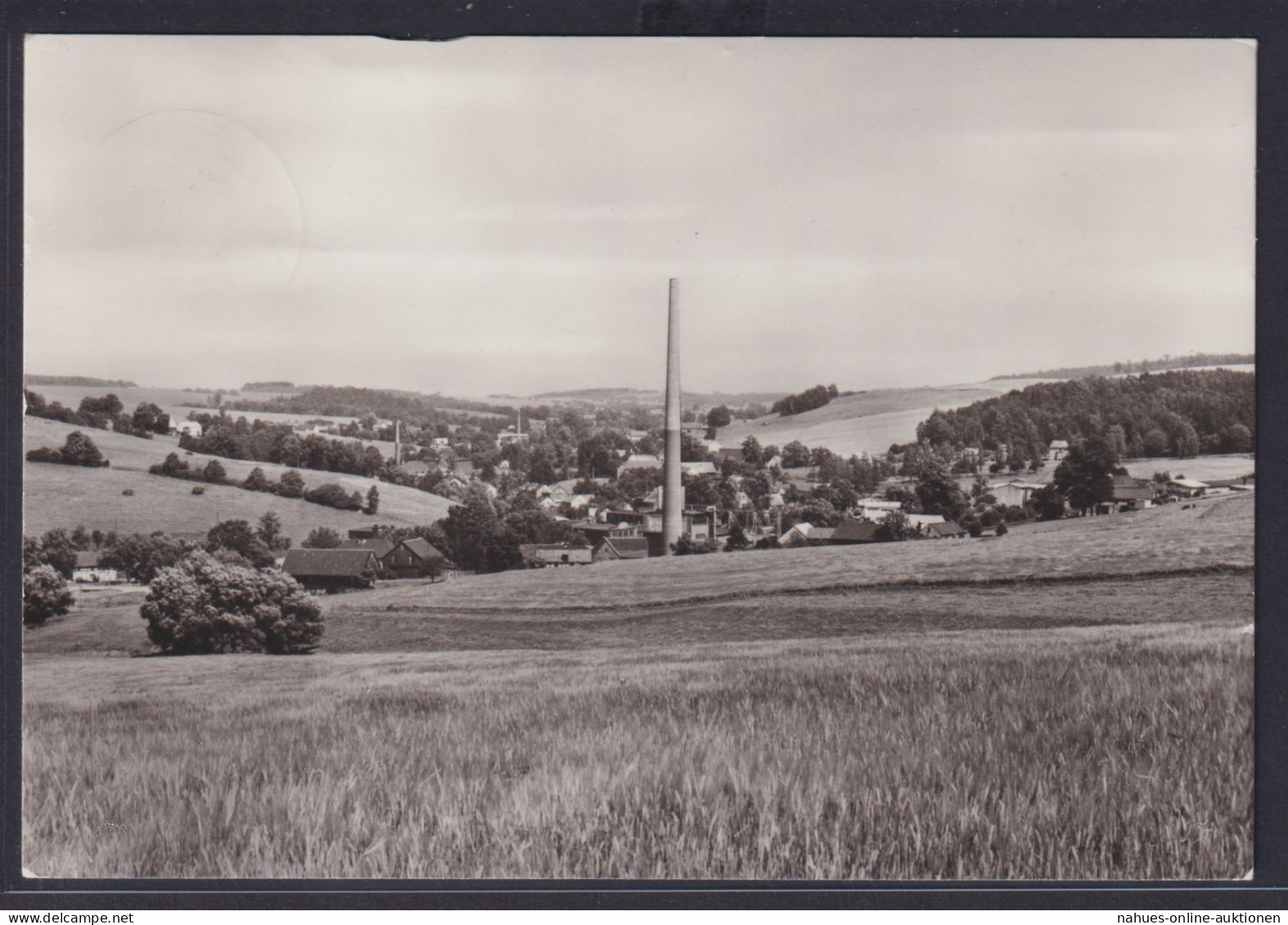 Ansichtskarte Unterheinsdorf Totalansicht Landschaft Sachsen Verlag Bild Und - Other & Unclassified