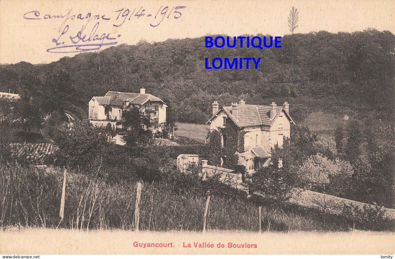 78 Guyancourt La Vallée De Bouviers CPA 1915 - Guyancourt