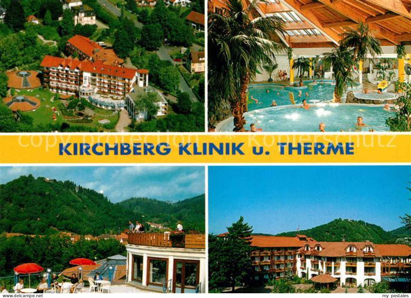 72987715 Bad Lauterberg Fliegeraufnahme Kirchberg-Klinik Und Therme Bad Lauterbe - Bad Lauterberg