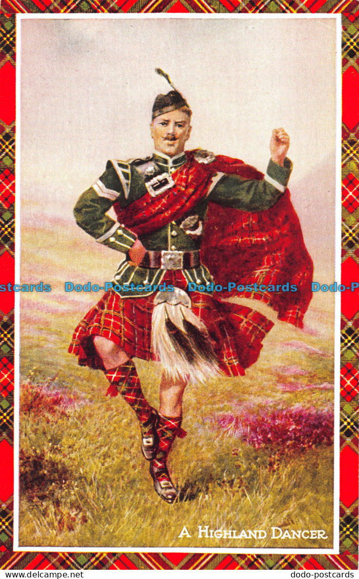 R077963 A Highland Dancer. Valentine. Scotch Studies - Monde