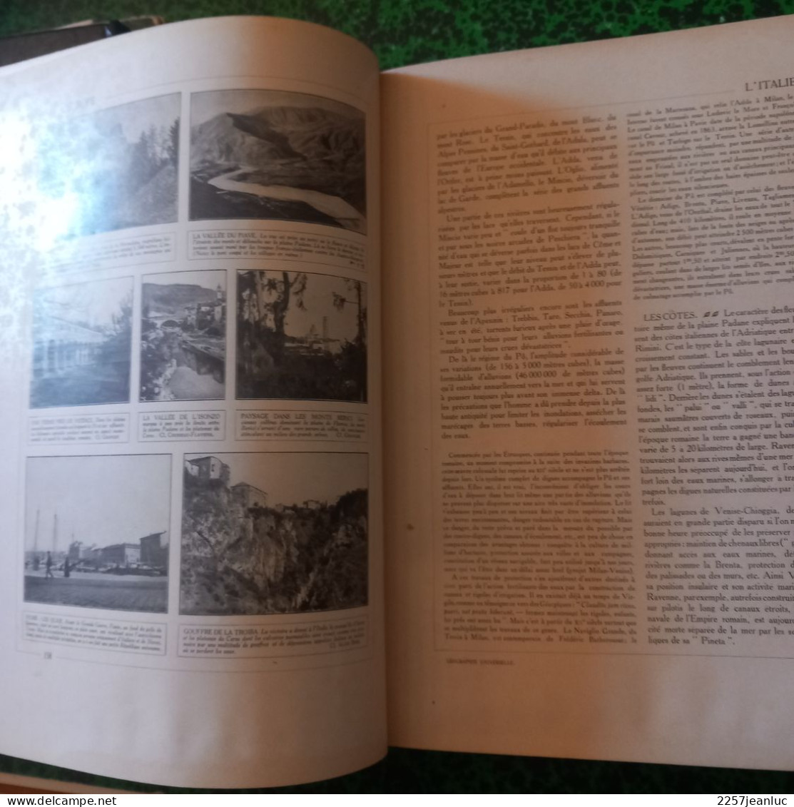 Nouvelle Géographie Universelle Edition Hachette 1922 De Ernest Granger  Tome 1 - Geografia