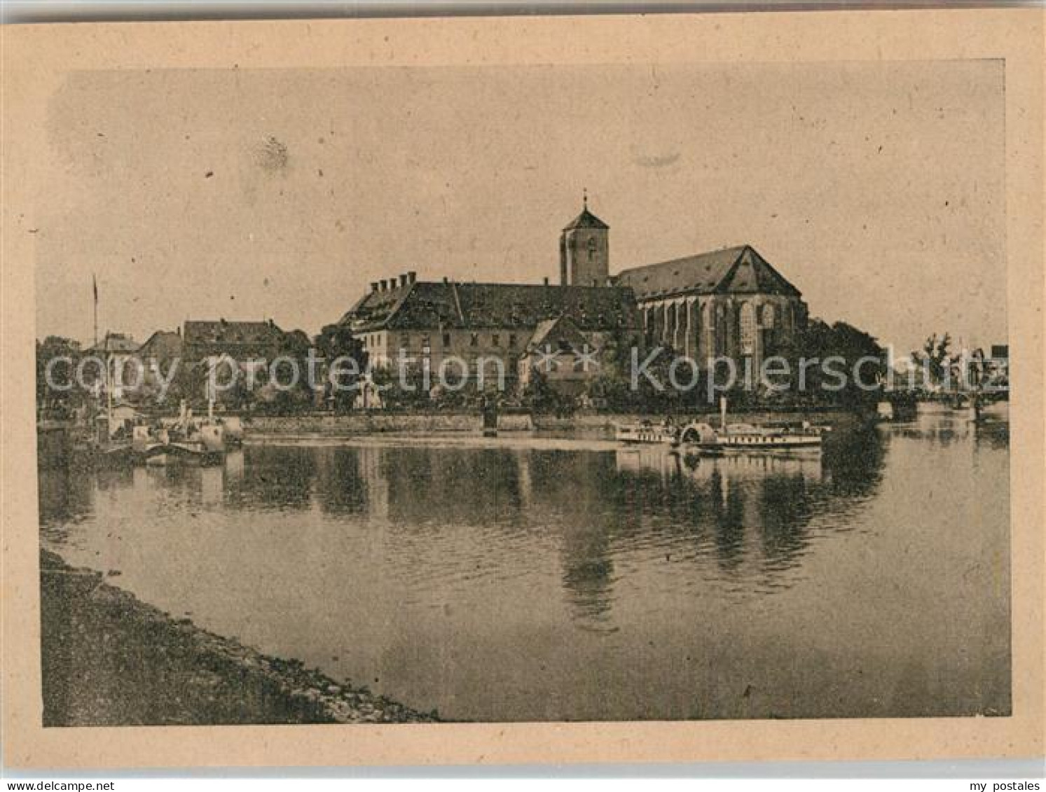 72987442 Breslau Niederschlesien Sandinsel Kirche Breslau Niederschlesien - Pologne