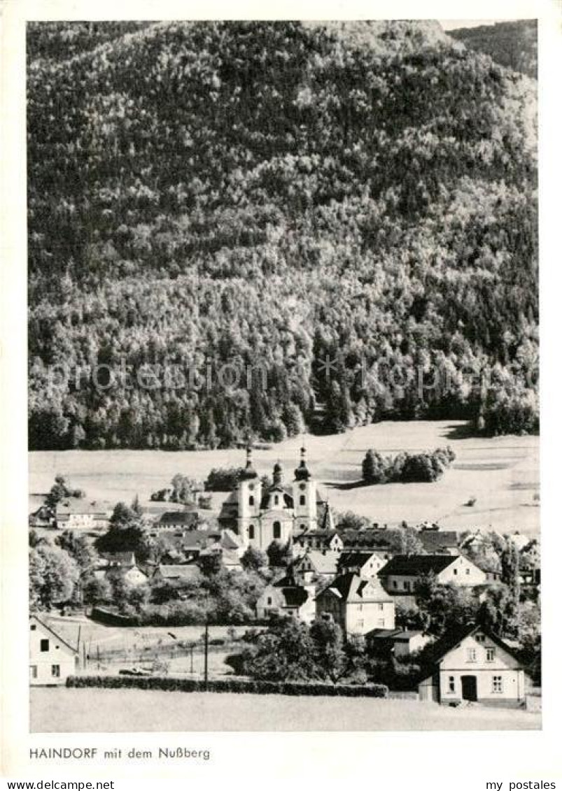 72987394 Haindorf Tschechien Mit Dem Nussberg Haindorf Tschechien - Czech Republic