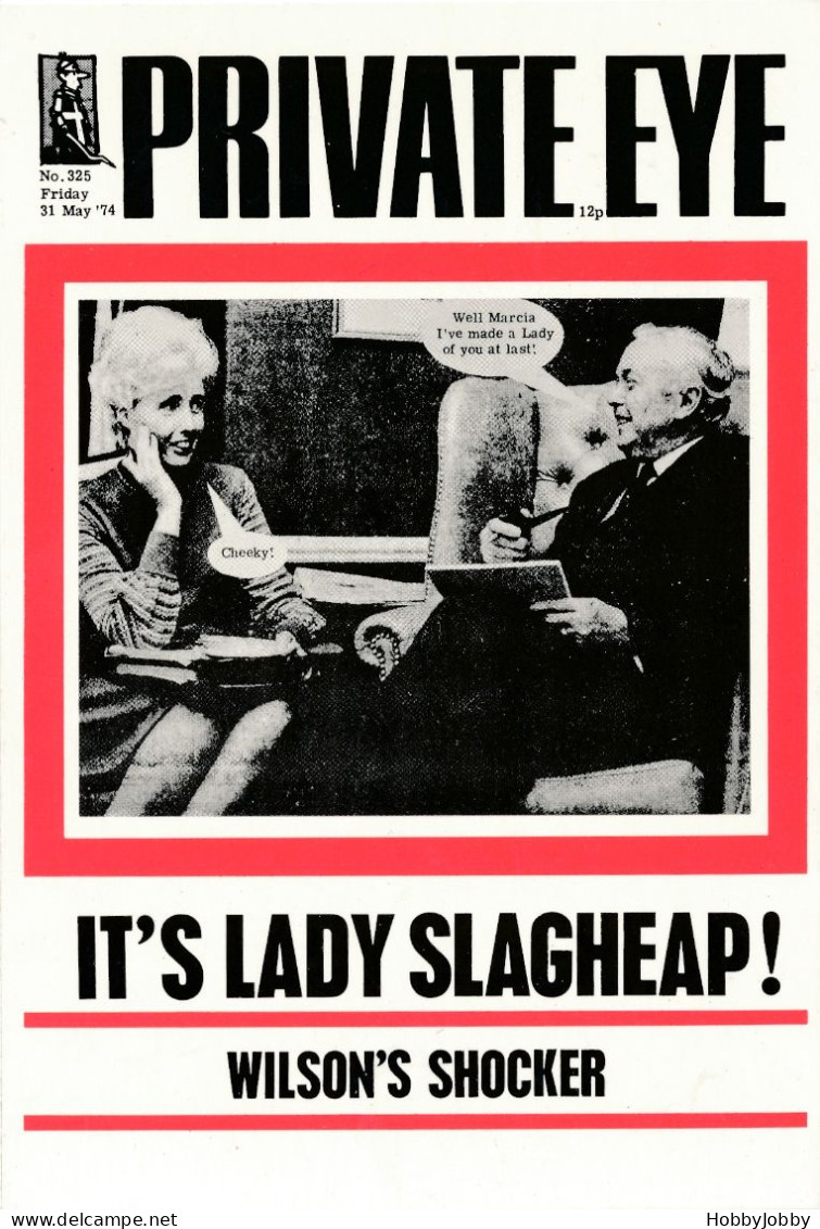 5: PRIVATE EYE: Tony & NMargaret - The Truth / Common Market / FALKLANDS / M. THATCHER & President Wilson's SHOCKER - Satirische