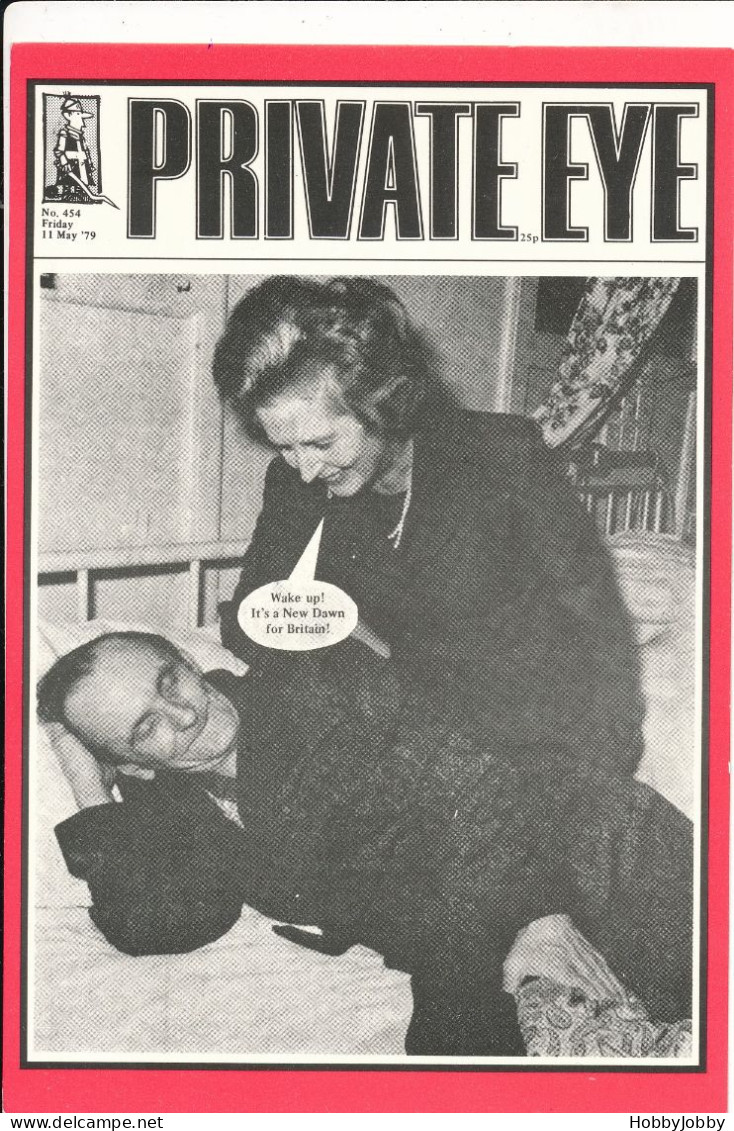 5: PRIVATE EYE: Tony & NMargaret - The Truth / Common Market / FALKLANDS / M. THATCHER & President Wilson's SHOCKER - Sátiras