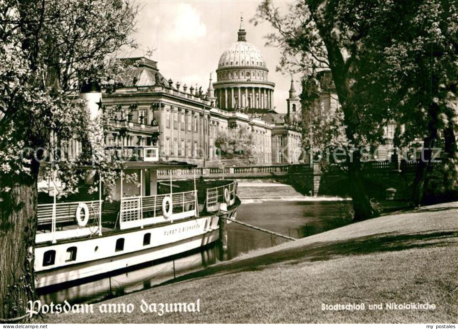 72987277 Potsdam Stadtschloss Und Nikolaikirche Potsdam - Potsdam