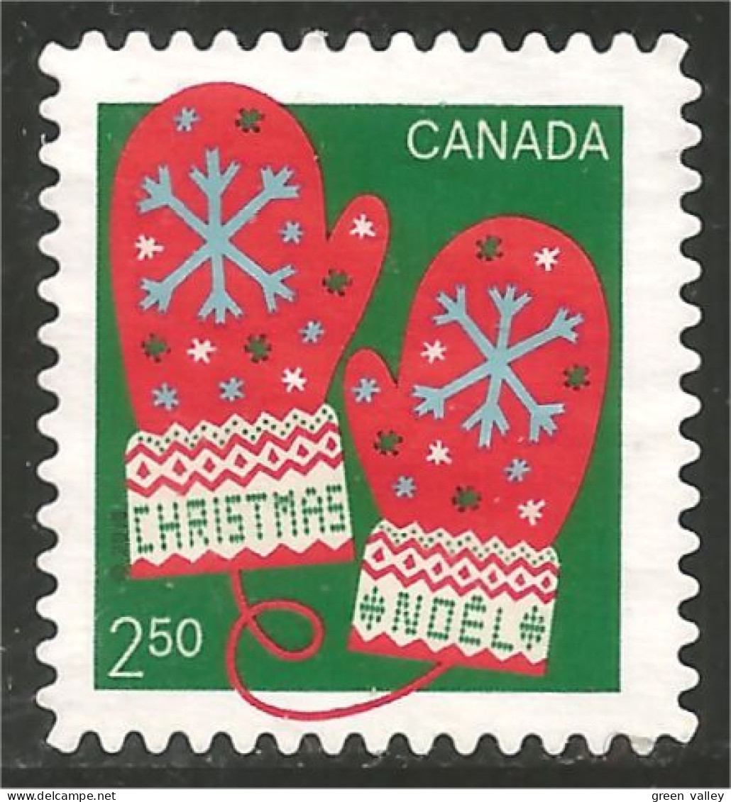 Canada Noel Christmas Gants Gloves Guantes Handschuhe Mint No Gum (25-012b) - Textil