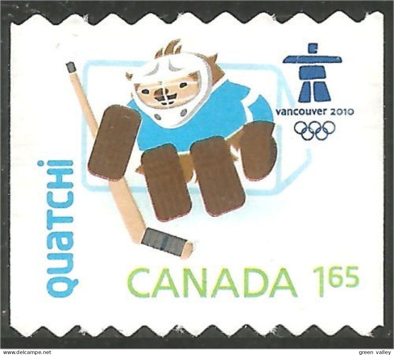 Canada Goalie Ice Hockey Sur Glace Eishockey Mint No Gum (16-005) - Oblitérés