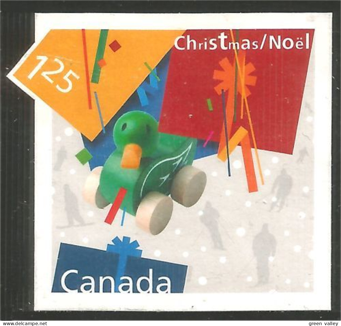 Canada Noel Christmas Canard Duck Ente Anatra Pato Eend Mint No Gum (12-004) - Noël