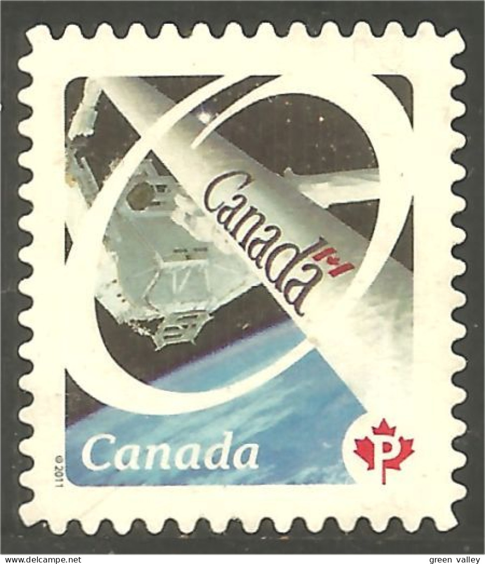 Canada Drapeau Flag Canadarm Bras Canadien Espace Space Station Spatiale Mint No Gum (441) - Amérique Du Nord