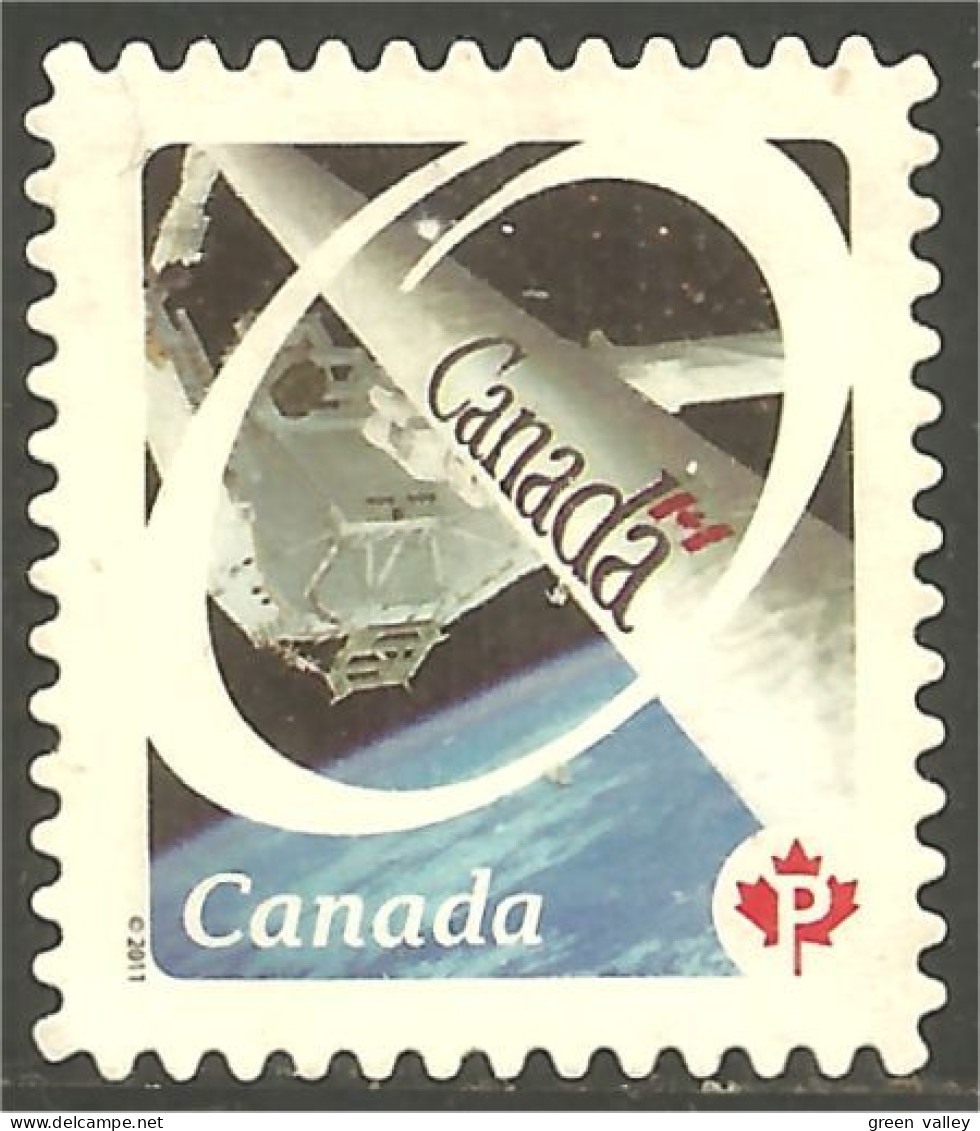 Canada Drapeau Flag Canadarm Bras Canadien Espace Space Station Spatiale Mint No Gum (442) - Autres & Non Classés