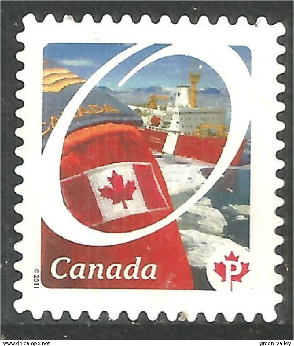 Canada Search Rescue Sauvetage Bateau Boat Ship Drapeau Flag Mint No Gum (401) - Ships