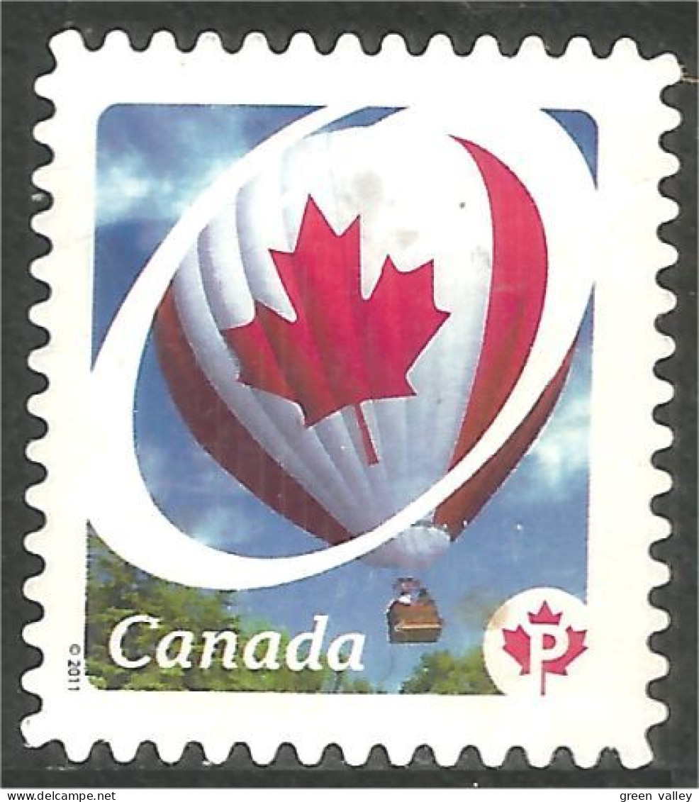 Canada Hot-air Balloon Ballon Montgolfière Mint No Gum (402) - Montgolfières