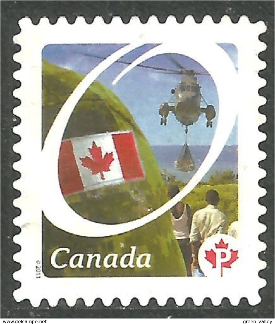 Canada Hélicoptère Helicopter Elicottero Soldat Soldier Mint No Gum (391) - Elicotteri
