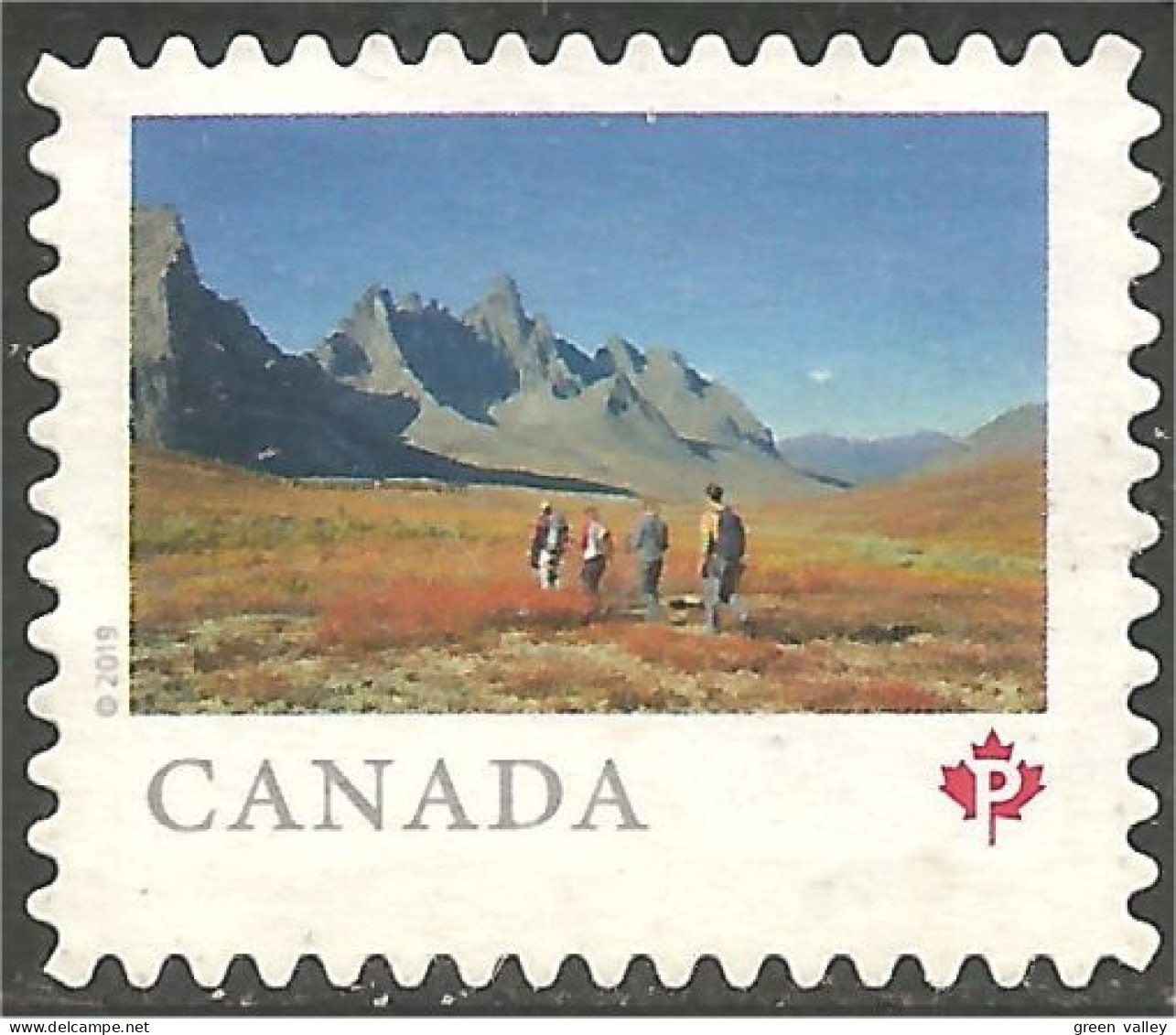 Canada Escalade Mountain Climbing Randonnée Montagne Mint No Gum (382) - Usati