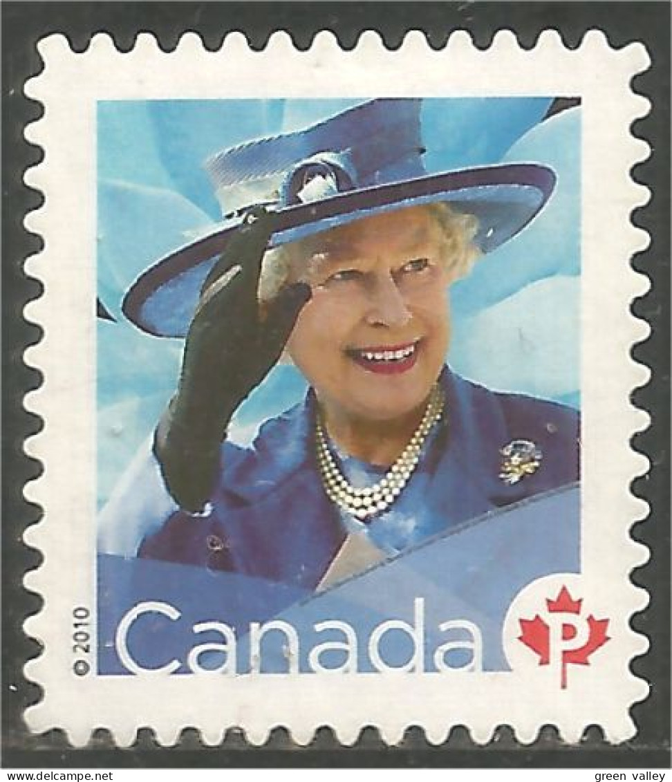 Canada Reine Queen Elizabeth Mint No Gum (373a) - Used Stamps