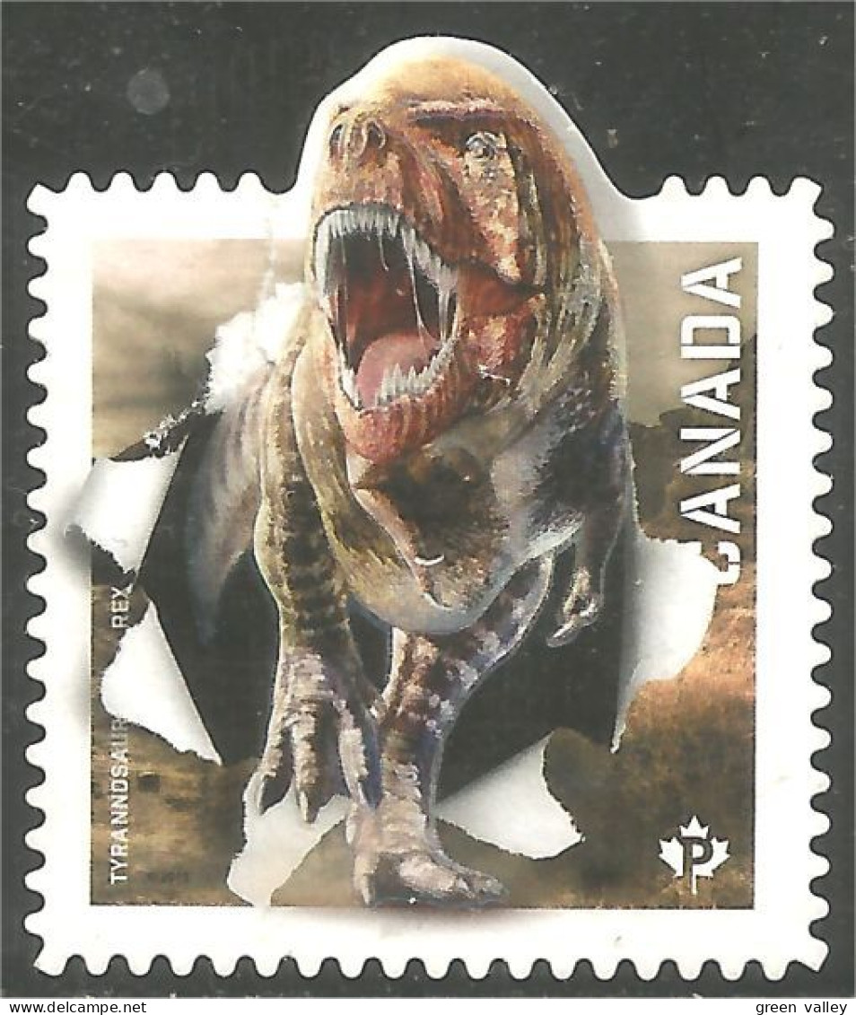 Canada Dinosaur Dinosaure Tyrannosaurus Rex Tyrannosaure Mint No Gum (347) - Prehistorics