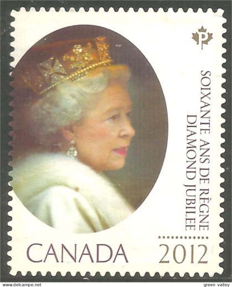 Canada Reine Queen Elizabeth Mint No Gum (342) - Familles Royales