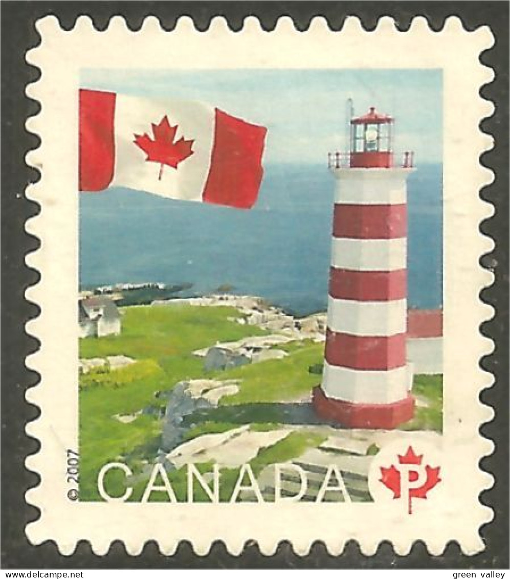 Canada Phare Lighthouse Lichtturm Vuurtoren Faro Mint No Gum (322a) - Usados