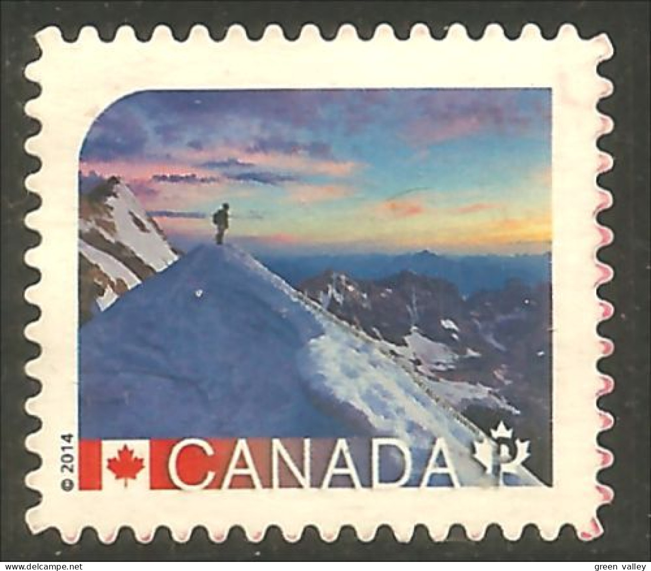 Canada Alpinisme Montagne Escalade Mountain Climbing Mint No Gum (310) - Usados