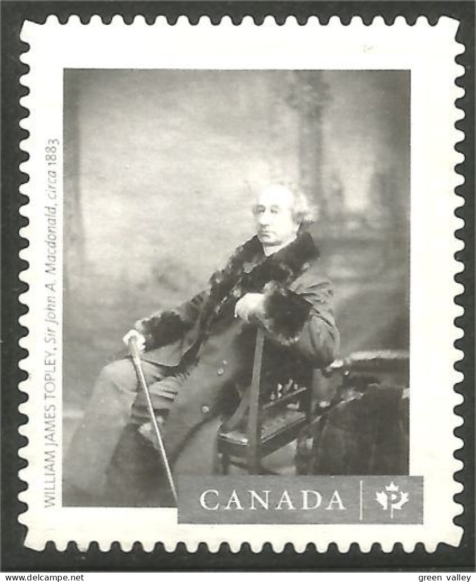 Canada Sir John A. Macdonald Mint No Gum (281) - Oblitérés