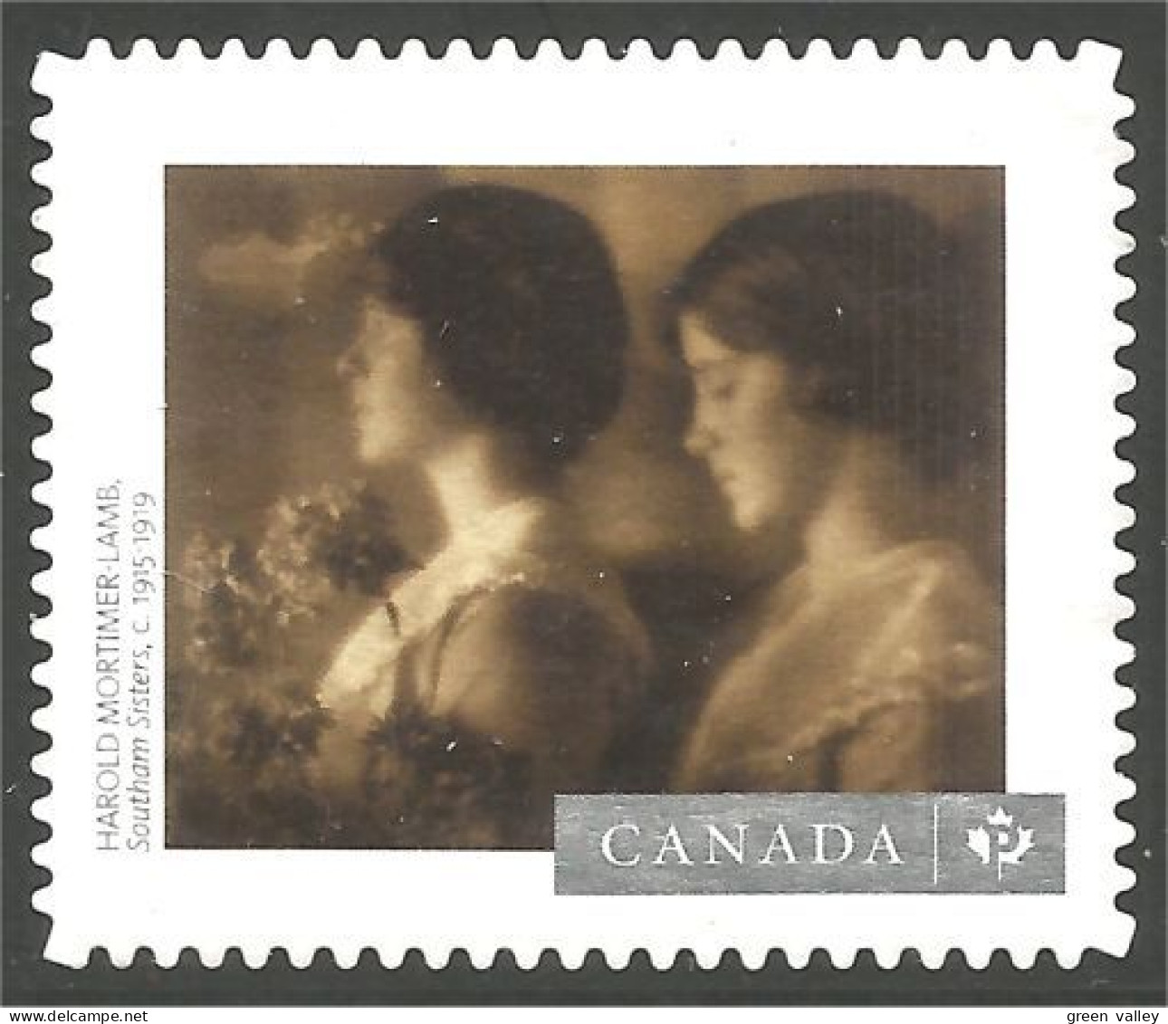 Canada Tableau Harold Lamb Painting Mint No Gum (275) - Used Stamps