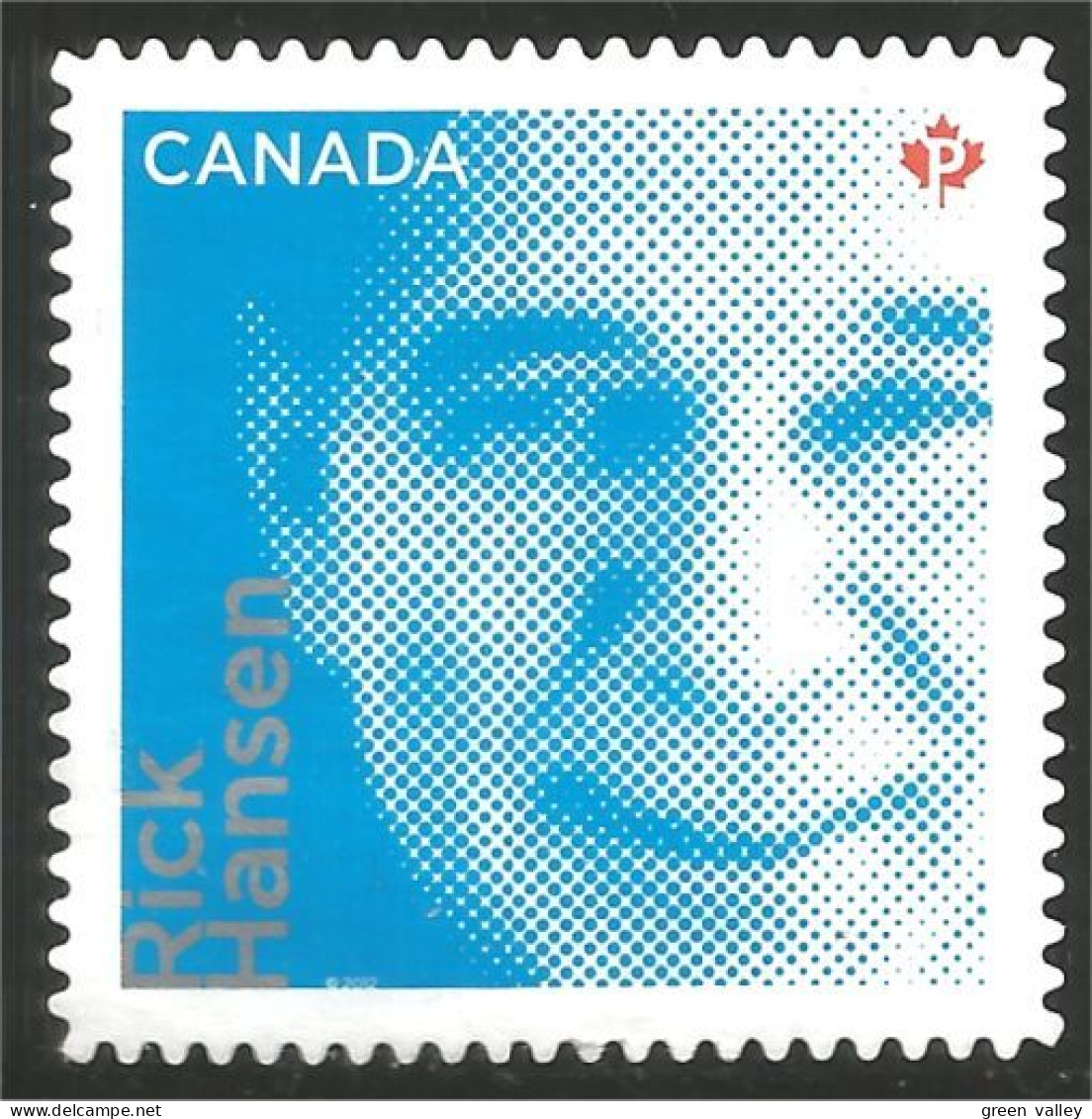 Canada Rick Hansen Disabilities Handicap Mint No Gum (269) - Gebraucht