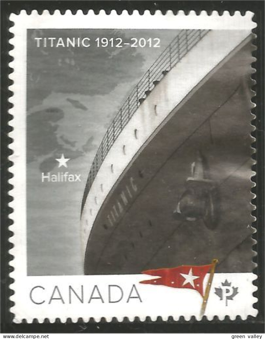 Canada Bateau Titanic Ship Schiff Mint No Gum (230) - Used Stamps