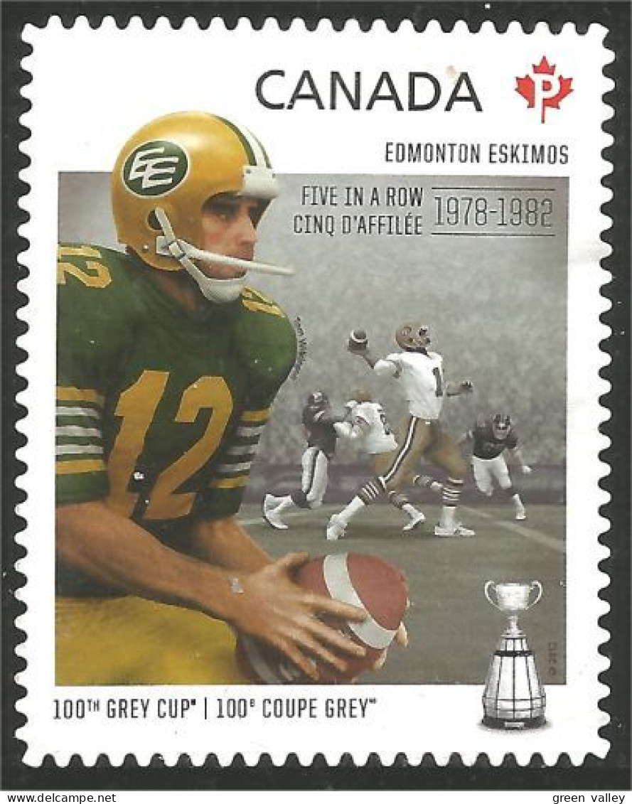 Canada Football Eskimos Edmonton Mint No Gum (188) - Usati