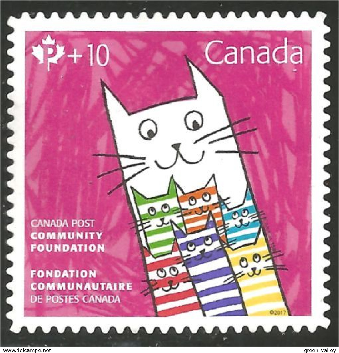 Canada Chat Cat Katze Gato Gatto Mint No Gum (213) - Usados