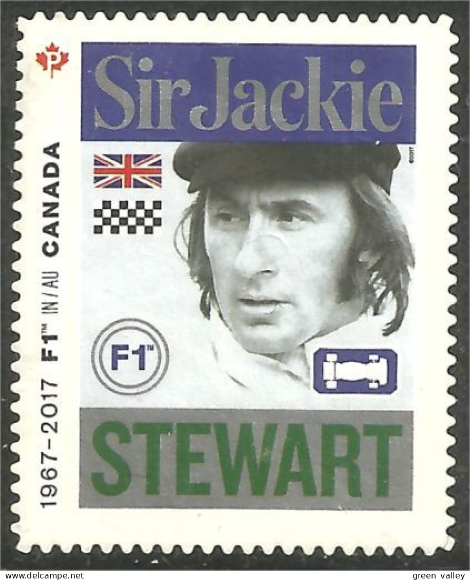 Canada Formule 1 Auto Jakie Stewart Mint No Gum (191) - Oblitérés