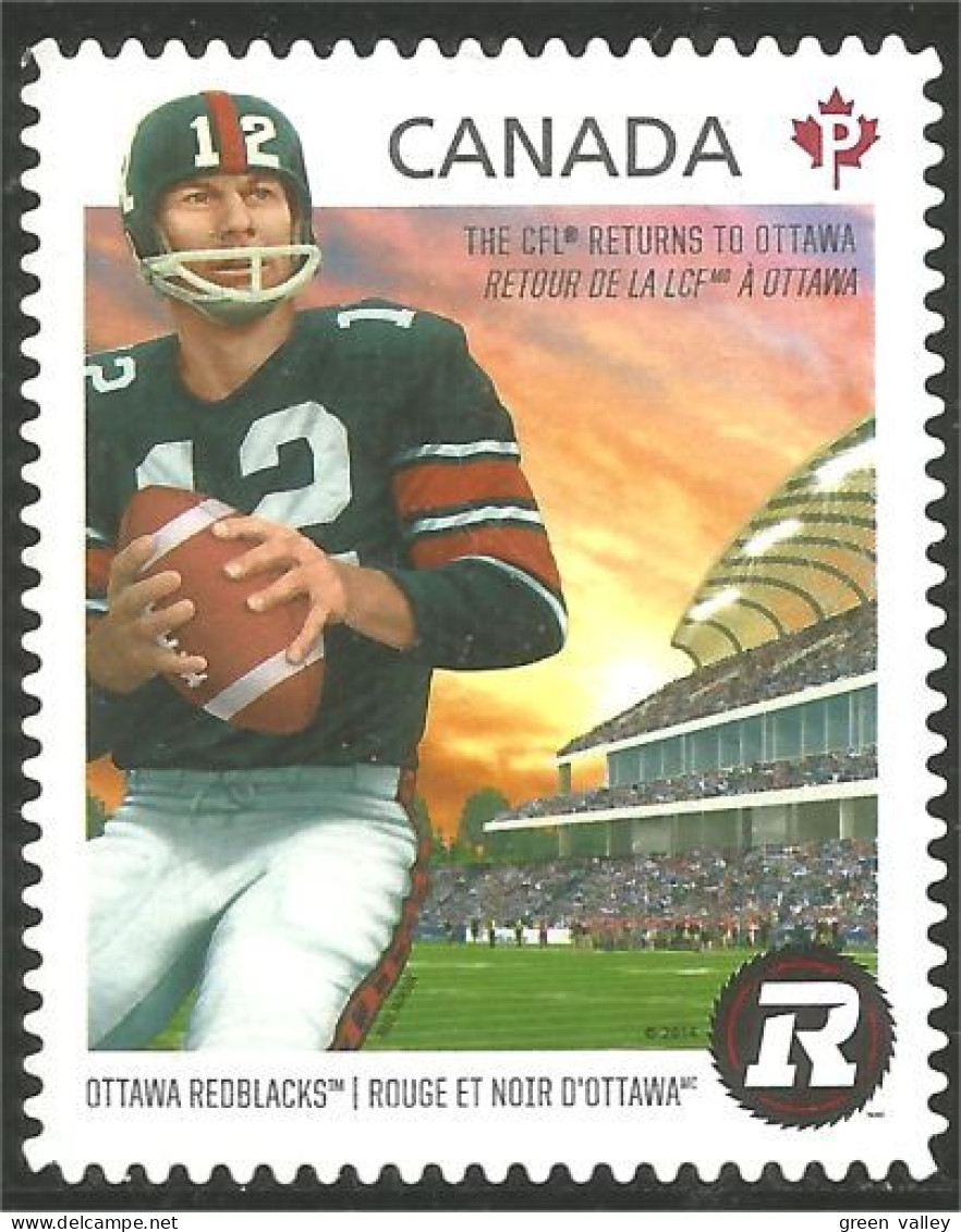 Canada Ottawa Football Mint No Gum (187) - Gebraucht