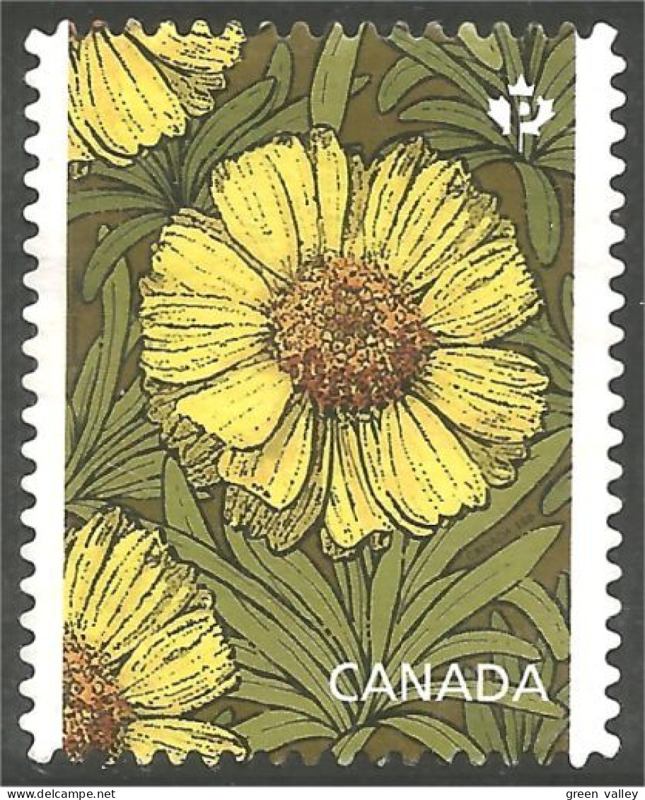 Canada Fleur Flower Mint No Gum (177) - Oblitérés