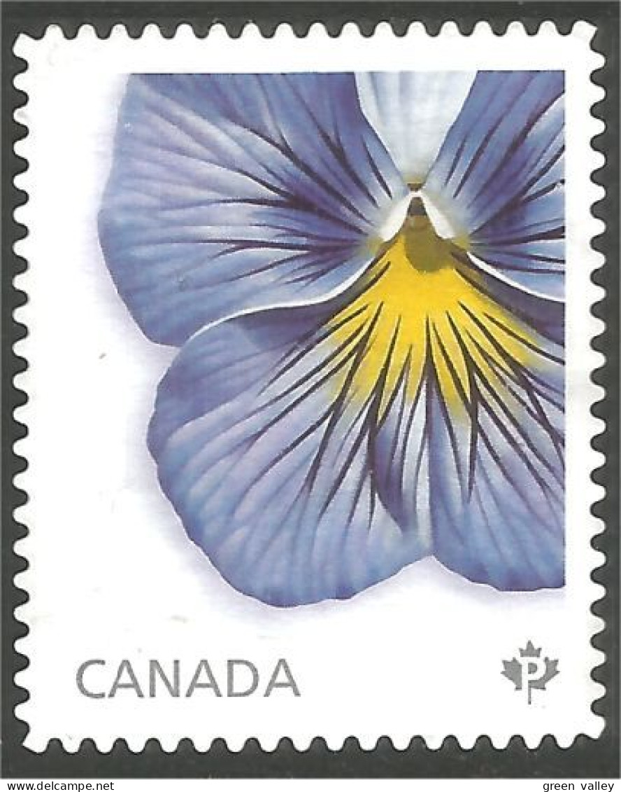 Canada Fleur Flower Mint No Gum (162) - Oblitérés