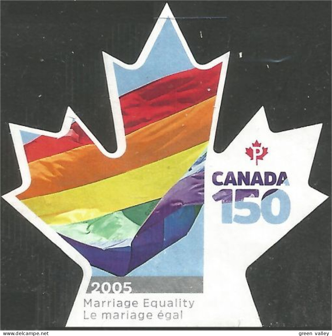 Canada 150 Mariage Mint No Gum (152) - Usados