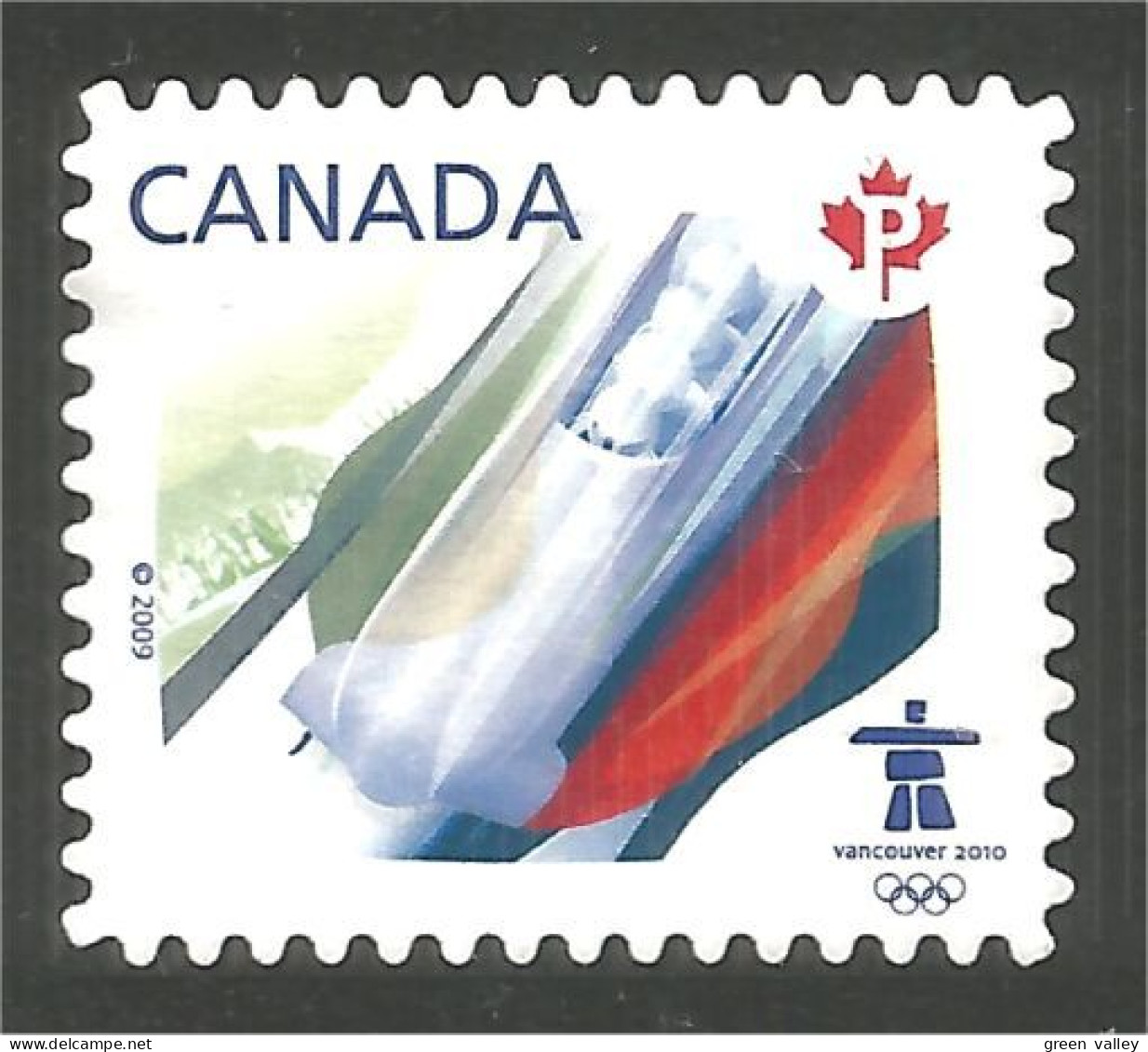 Canada Bobsleigh Mint No Gum (125) - Gebraucht