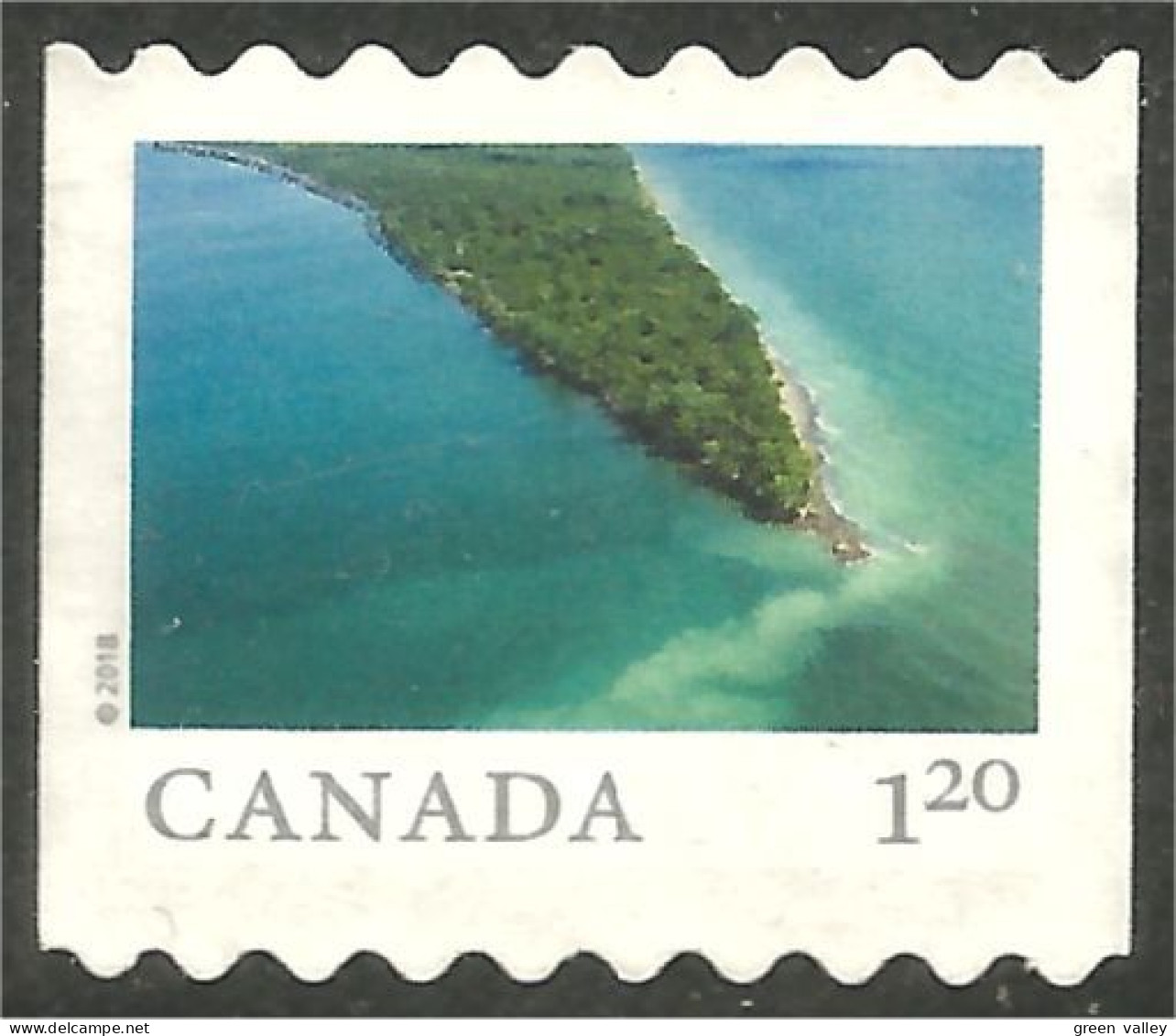Canada Paysage Landscape Mint No Gum (103) - Oblitérés