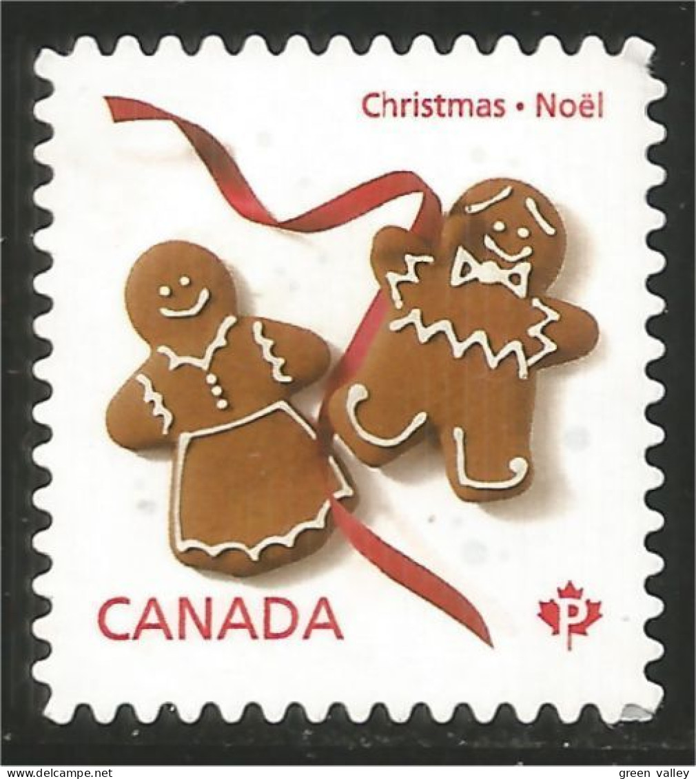 Canada Christmas Noel Ginger Bread Pain Epice Weihnachten Mint No Gum (68) - Used Stamps