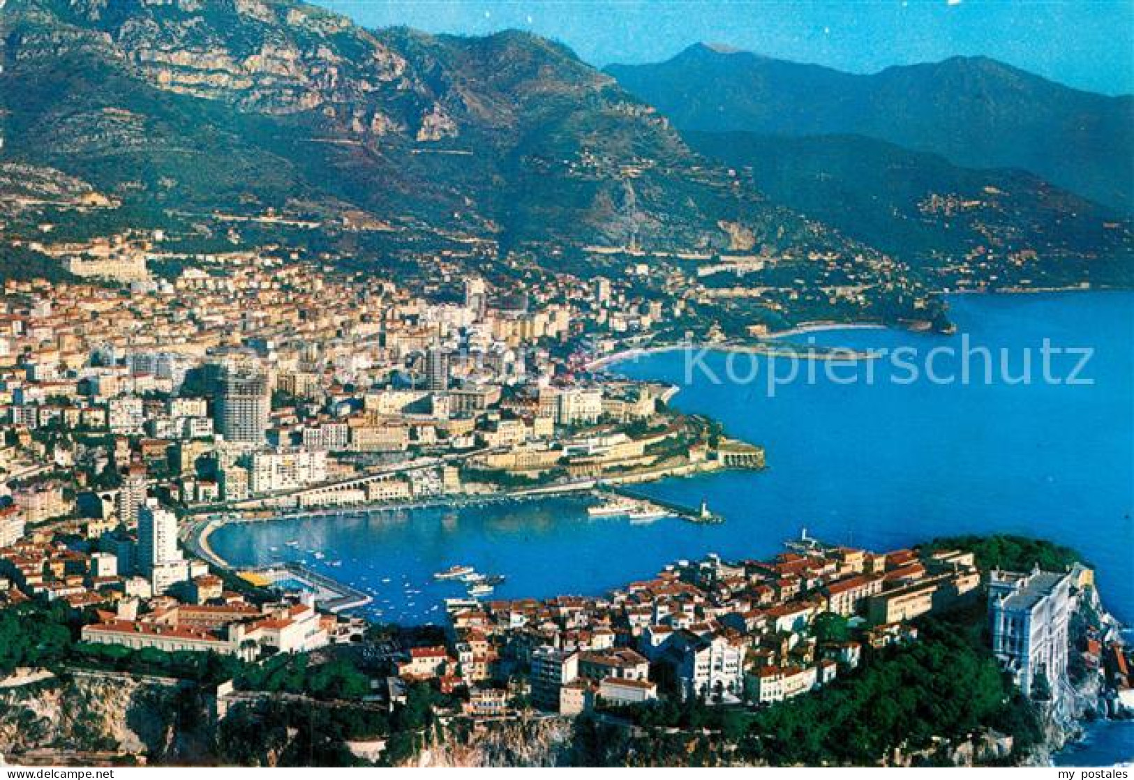 72986818 Monaco Le Rocher De La Principaute Port Cote D Azur Vue Aerienne Monaco - Andere & Zonder Classificatie