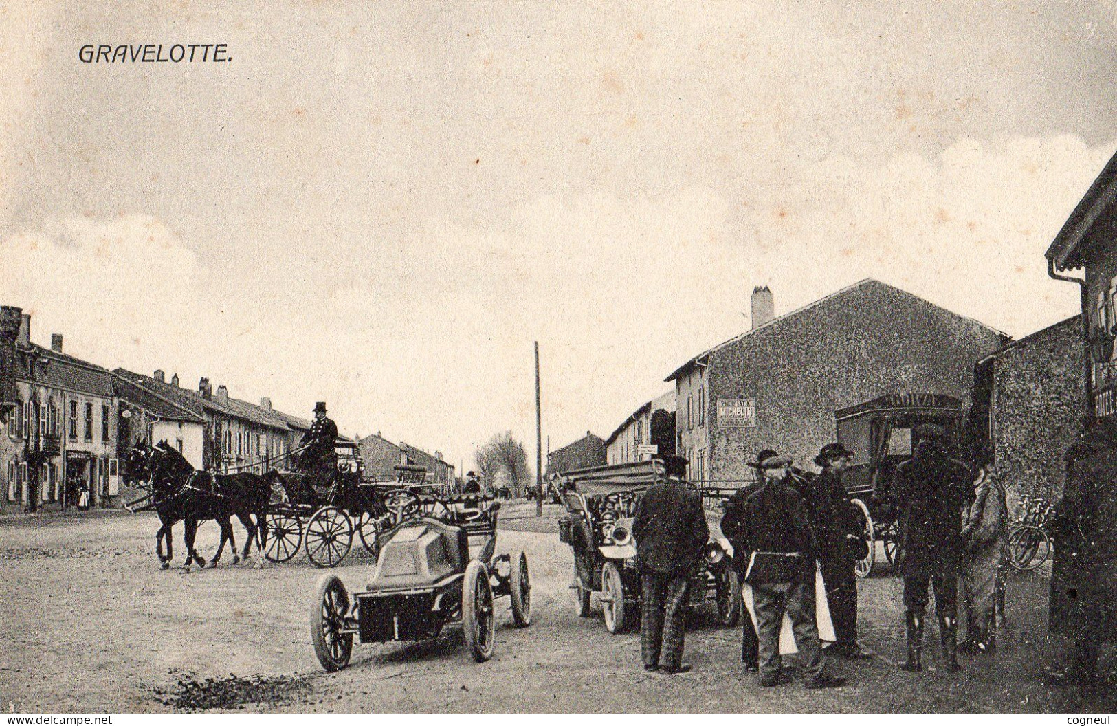 Gravelotte - Attelage - Automobiles .. - Other & Unclassified