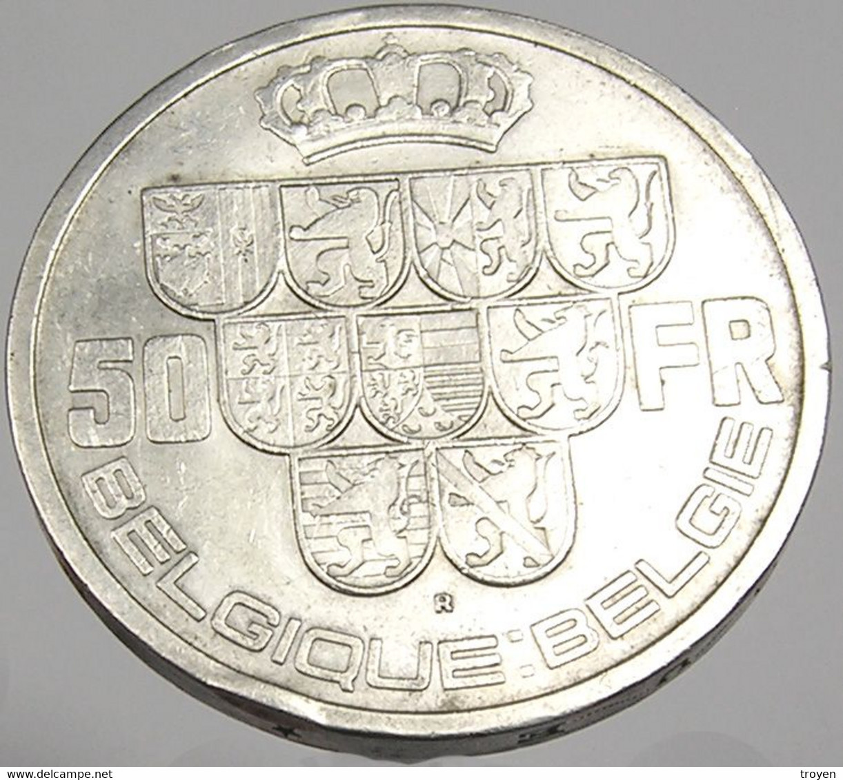 50 Francs - Belgique - 1939 - Argent - TB + - - 50 Francs