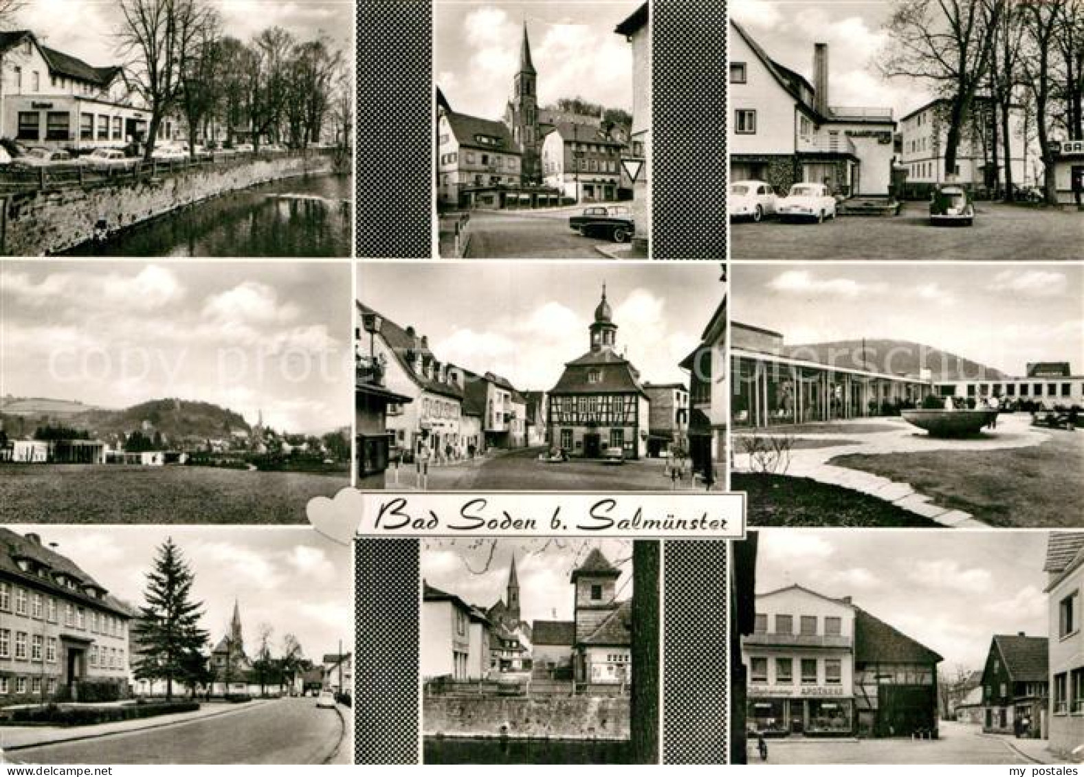 72986273 Bad Soden-Salmuenster Teilansichten Strassenpartie Altstadt Marktplatz  - Andere & Zonder Classificatie